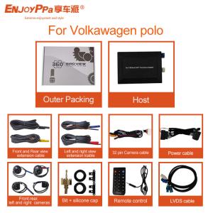 Quality LCD Screen 360 Degree Camera Car Kit For Volkswagen Polo 4 Way Recording wholesale