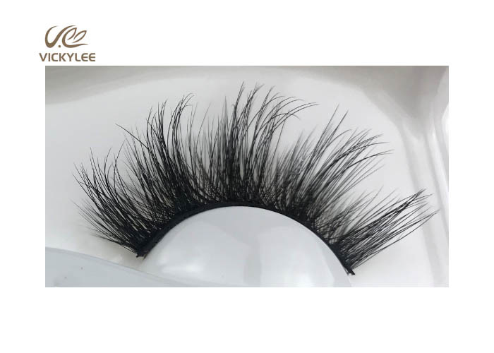 Whole Strip Synthetic Fiber 7D Mink Volume Eye Lashes
