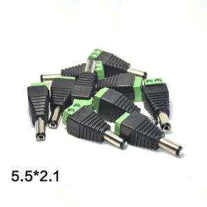Quality 5.5mm x 2.1mm Male Jack DC Power Adapter for CCTV Camera LED Strip Lights wholesale