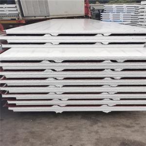 Quality light weight 1050 -50-326mm eps sandwich roof panel for K type prefabricated house wholesale