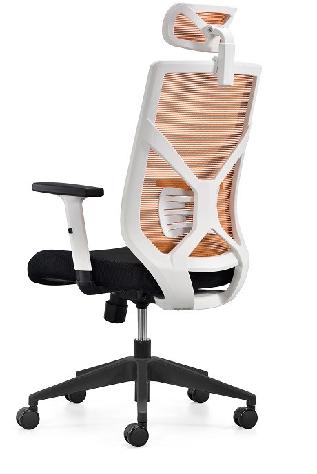 ergonomic chair executive chair office mesh chair with ajustable lumbar support flexibale armrest and injection foam