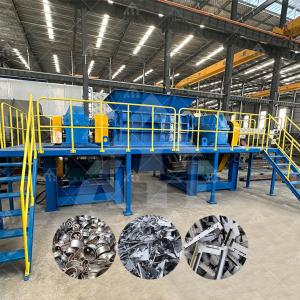Quality Scrap Aluminum Can Shredder Machine ISO Approval Brass Shredder wholesale
