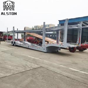 Quality 2 Axles 8 Units Car Hauler Trailer With European Style wholesale