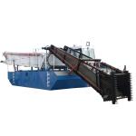 water hyacinth harvester/trash skimmer boat/water weed