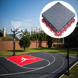Quality Interlocking Pp Pvc Vinyl Multi Sport Court Floor Tiles Outdoor Basketball Courts wholesale