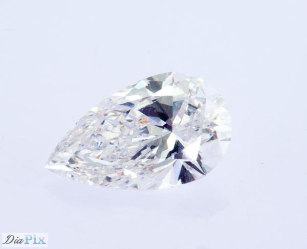 Clarity VVS-VS Pear Shaped Lab Created Diamond Color D-G IGI Certified