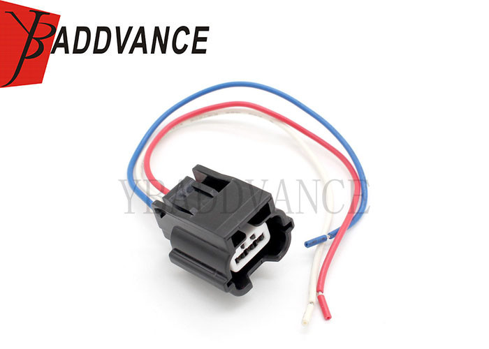 7283-8852-30 3 Pin Female RH Series Headlamp Pigtail Wire Connector For Honda