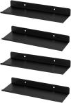 Farmhouse Rustic Designed Steel Industrial Heavy Duty Wall Mounted Floating