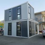 Galvanized Steel Frame Detachable Container Houses for Prefabricated Accommodati