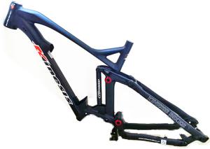 Quality Lightweight Full Suspension Mountain Bike Frame 27.5 With Mid - Drive System wholesale