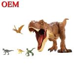 Custom figure toy manufacturer oem Dinosaur Play Figure 3D Model Toy vinyl toy