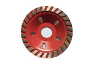 Quality Red Blue Sintered Turbo Diamond Cup Wheel Turbo Grinding Wheel For Granite wholesale