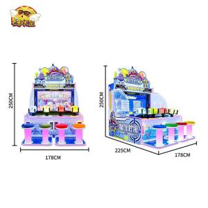 Quality Amusement Four Person Water Shooting Arcade Game Machine 220V Coin Operated wholesale