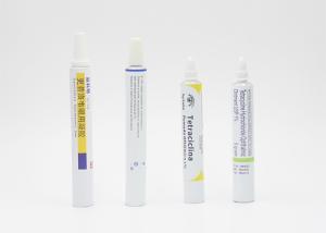 Quality Pharmaceutical Ointment Small Squeeze Tubes , Sanitary Pure Aluminum Paint Tubes wholesale