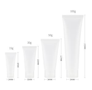 China Transparent 2oz Squeeze Travel Bottles With Flip Cap on sale