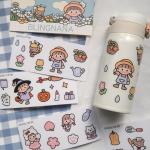 UV Resistant Vinyl Bopp Print Sticker Labels For Auto Mugs Vacumm Tumbler for