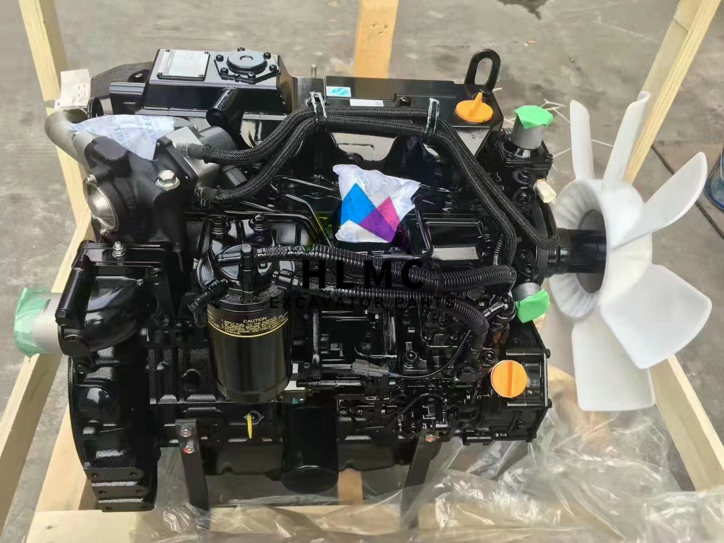 Yanmar 4TNV98 Diesel Engine Assembly 4TNV98-ZCSV Complete Engine Motor