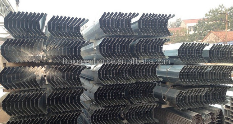 Greenhouse Rain Gutter Width Customizable and Long Service Life Advantage