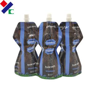 Quality BPA Free Plastic Spout Pouch Packaging Food Grade Tomato Ketchup With Spout On Top wholesale