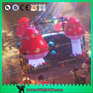 Quality Standing Inflatable Lighting Decoration Giant Inflatable Mushroom For Indoor wholesale