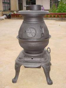 Quality Waterproof Cast Iron Garden Chimney / Cast Iron Wood Burning Stove wholesale