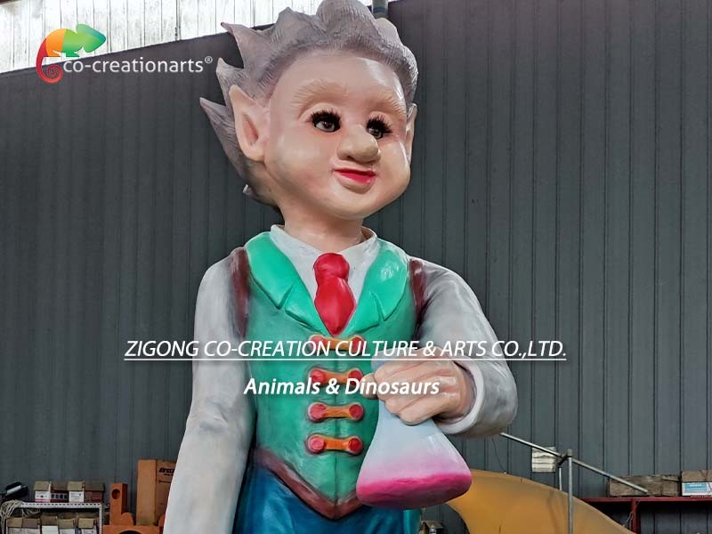 Weather Proof Large Custom Made Animatronics With LED Light Personalized