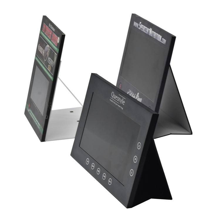 10 inch tft HD screen video POS Adveertising Displays monitor with video play in loop function