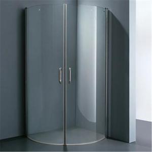 Quality Curved Shower Tempered Glass Door Frameless 12mm For Decoration wholesale