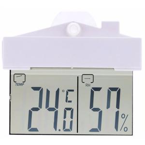 Quality Digital Transparent Display Thermometer Hydrometer Indoor Outdoor Home Decoration wholesale