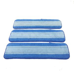 Quality 18&quot; Blue Microfiber Sponge Inner Household Wet Mop Pad wholesale