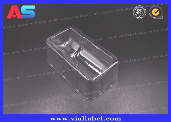 10ml Vial Bottle Packaging Clear Plastic Vaccine Medical Tray , Injection Vial