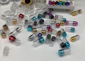 Quality OEM Small Plastic Pill Containers 14mm Capsule Packaging Bottles wholesale