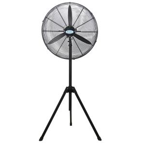 Quality 26&quot; 650mm Industrial Floor Fans 230W 13800 m3/h Black wholesale