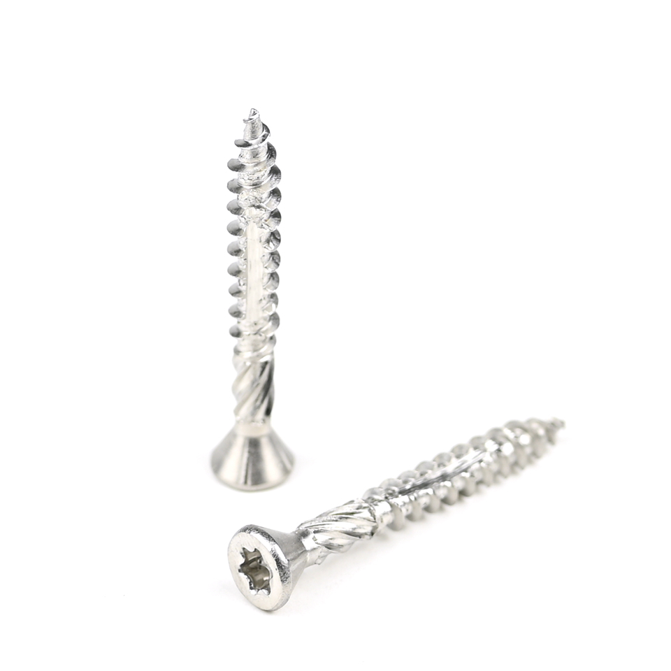 100% QC Tested Ruspert Finish Flat Head Torx 40mm Screws for Timber Construction