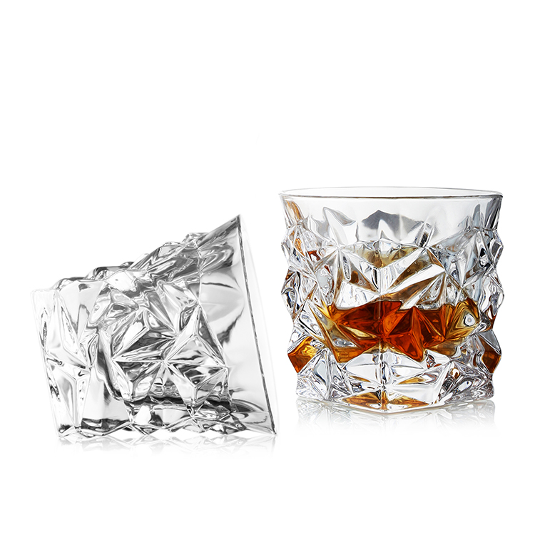 Wholesale Hot Selling Luxury Lead Free Crystal Glass Whisky Decanter Set