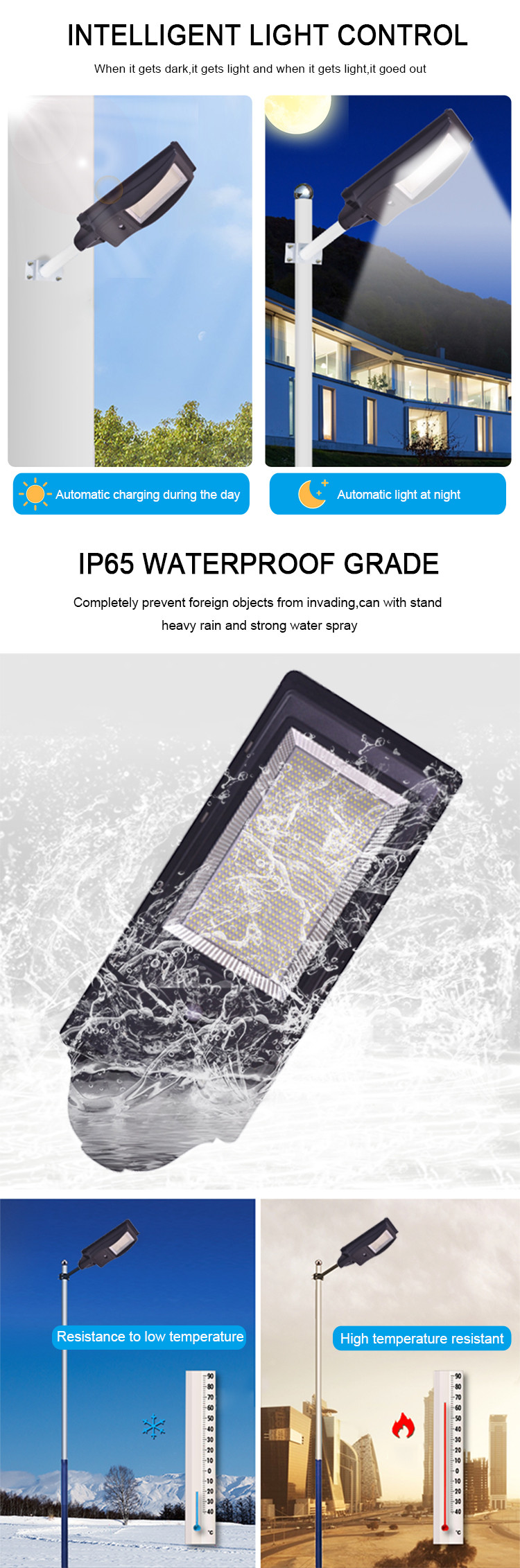 Wall mounting 462pcs Solar Flood Lights For Road 50000 Hours Lifetime