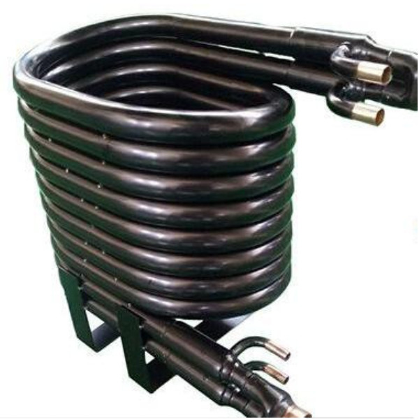 Copper Industrial Water Cooled AC Coaxial heat exchanger