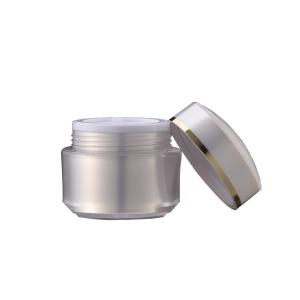 Quality Luxury Double layer acrylic Plastic Cosmetic Jars packaging SR-2364 wholesale