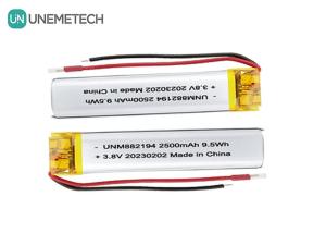 Quality Custom 882194 High Voltage LiPo Battery 4.35V 2500mAh 1 Year Warranty wholesale