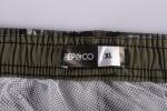 Olive Camouflage Mens Elastic Waist Board Shorts