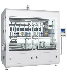 China 1000-5000mL Rotary Piston Filling Machine  For High Viscosity on sale