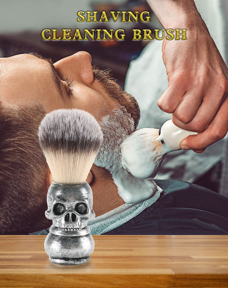 Light Weight Custom Logo Beard Brush Set For Luxurious Shaving Experience