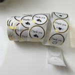 Custom Printing Vinyl Circle Label Sticker Roll Adhesive Waterproof
