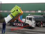 266hp Euro III 12 Ton Detachable Garbage Truck