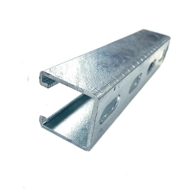 Corrosion Resistant Galvanized Strut C Shaped Grade Q195-Q345 Steel For