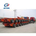 Hydraulic Axis Steerable Cast Semi Trailer for Steel Multi Axles Bridge Girder
