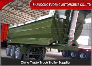 Quality 3 Axles 30 Cubic Meters Stone Dump Semi Trailer wholesale