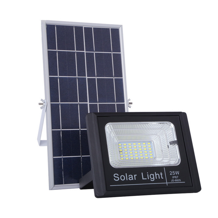 Outdoor 25W 40W 60W LED Solar Flood Light With Timer Security / IP65 Solar Flood Light