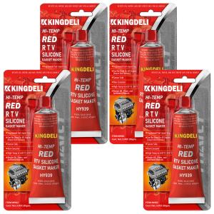 Quality Red RTV Silicone Gasket Sealant Sealer Waterproof Chemical Resistant wholesale