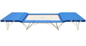 Quality Gymnastics 7'X14' Folding Trampettes Large Competition Trampolines wholesale
